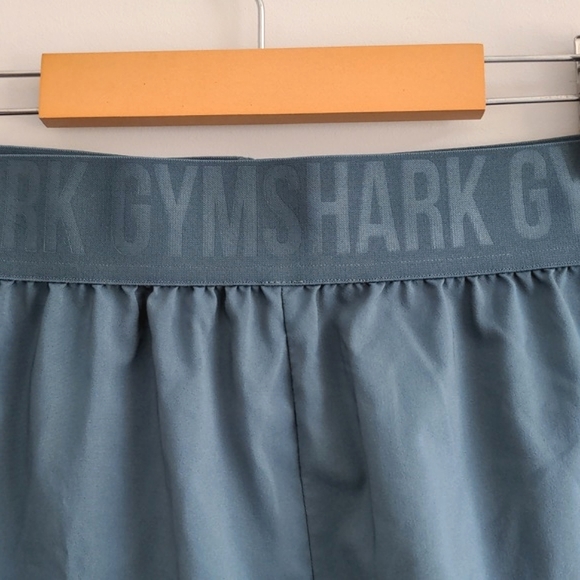 GYMSTARK | Training Loose Fit Shorts Pull On Stretchy Waistband, Teal, Womens L - Picture 4 of 9